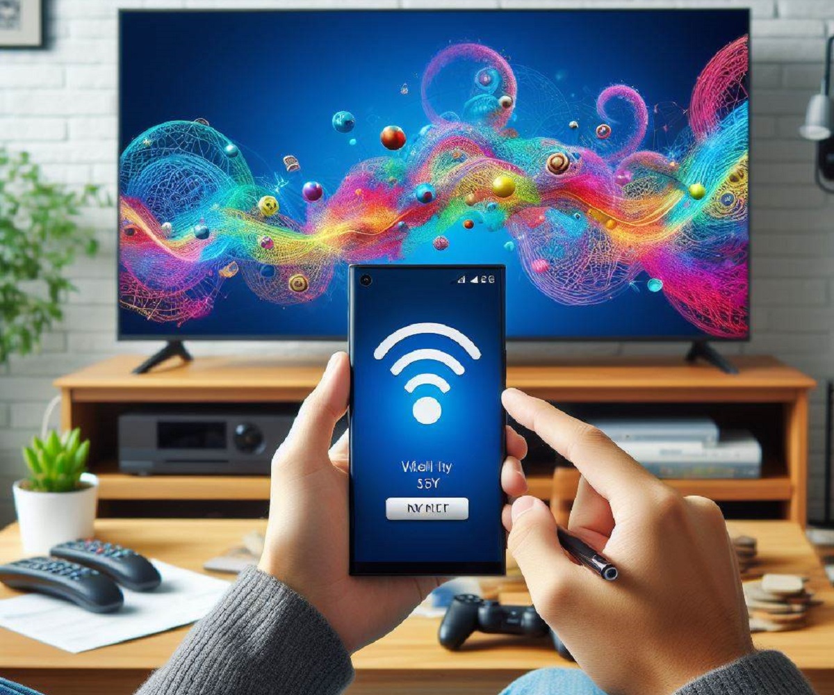 How to Connect Mobile to Sony bra via TV wirelessly