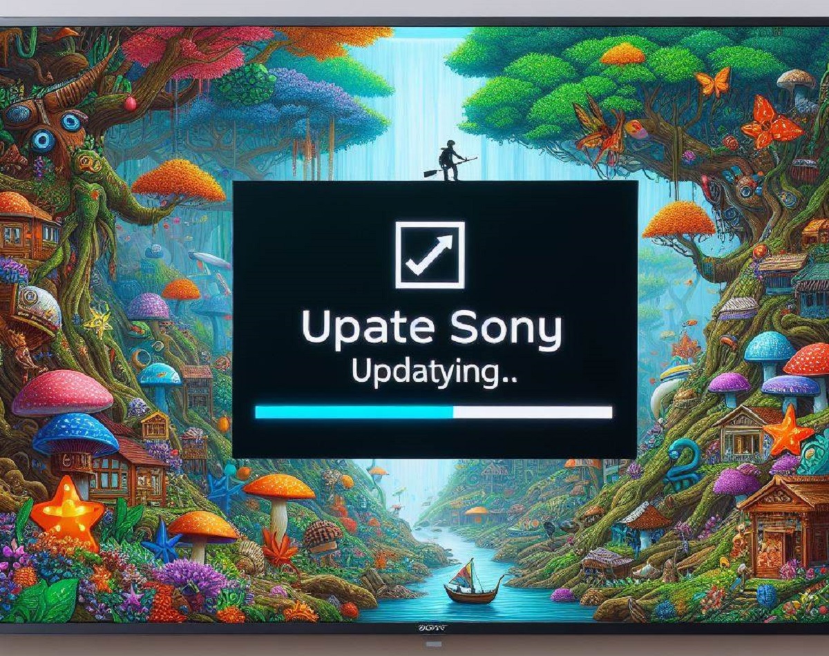 How to update Sony TV firmware