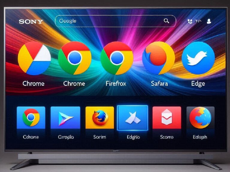 What is the best web browser for Sony bravia TV